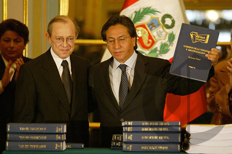 Peru's Truth and Reconciliation Commission, which ran from 2001 to 2003, was tasked with investigating the human rights abuses committed in the country during its armed conflict with Sendero Luminoso. It may have further signaled to investors that Peru was serious about peace.