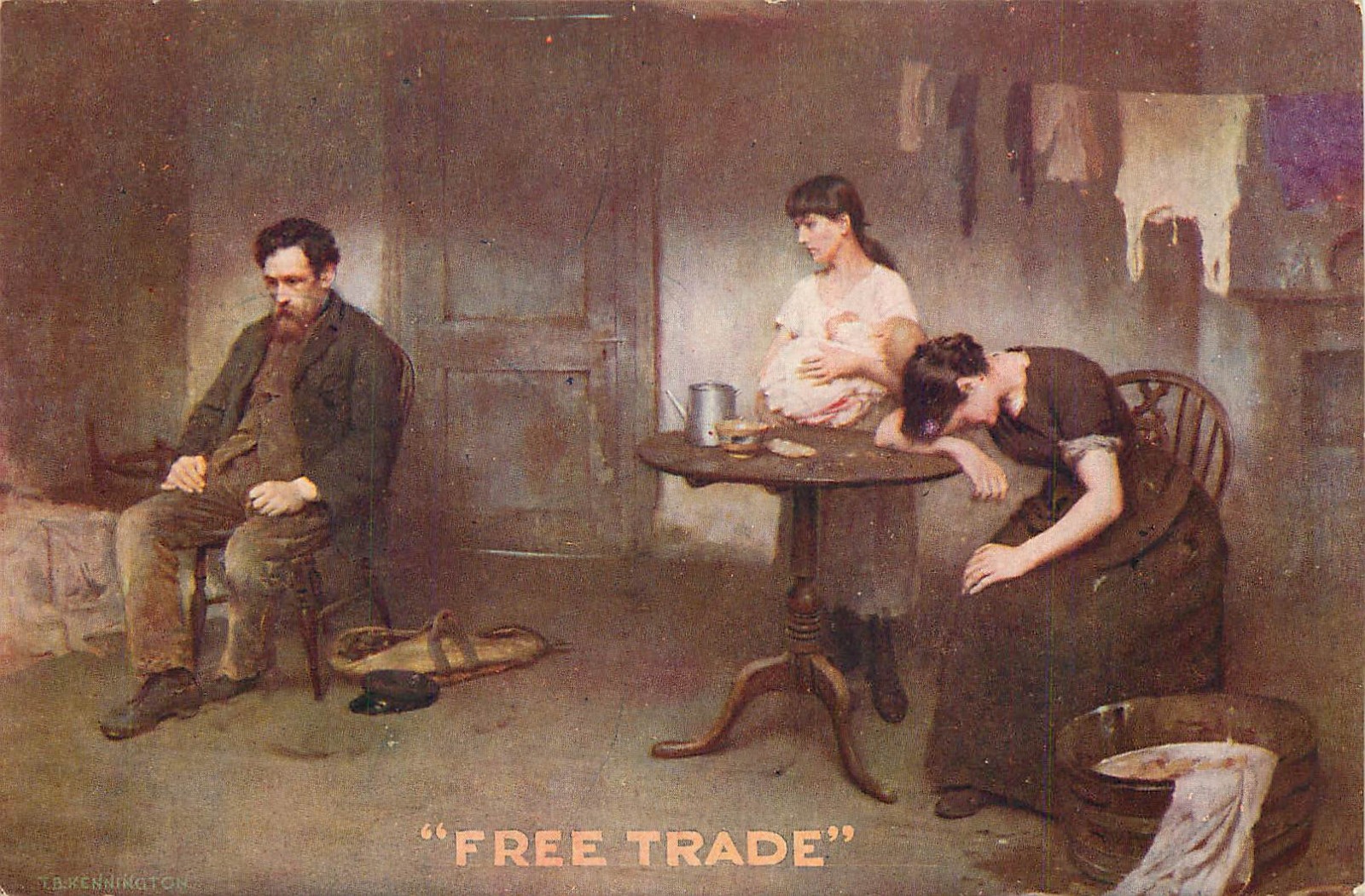 Postcards were once a trendy medium for expressing anti-free trade positions (at least in the United Kingdom). The latter is en vogue again even if the former is not (but should be).